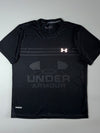 Under Armour HeatGear Threadborne Black Performance Training T-Shirt (XL)