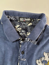 Big Train Osaka Aka-Oni & Ao-Oni Embroidered Long Sleeve Polo (2XL)
