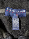 Polo Sport Ralph Lauren Fleece Full-Zip Jacket Black, Made in USA  (S)