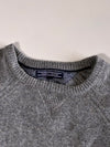 Tommy Hilfiger Raglan Sleeve Crewneck Sweater, Heather Grey (M)
