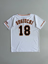 Yomiuri Giants Under Armour White Baseball Jersey (L)