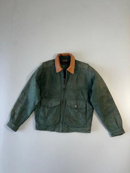 ZSuper Premium Original Vintage Leather Jacket (L)