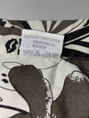 Vintage Freetime Zebra Leopard Print Short Sleeve Shirt Black White Men’s (L)