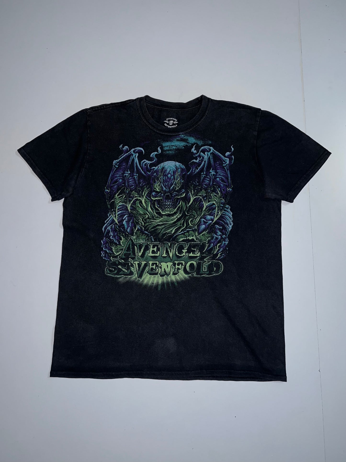 !                                     Vintage Avenged Sevenfold Skull Death Retro Rare Hype Size - (L)