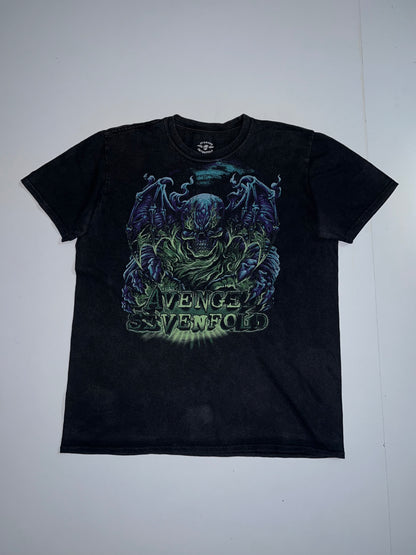 !                                     Vintage Avenged Sevenfold Skull Death Retro Rare Hype Size - (L)