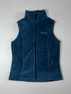 Columbia Fleece Zip Vest – Navy Blue Women’s  (S)