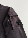 C.P. Company Garment Dyed Washed Black Lens Bomber Jacket(S)