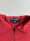 Polo Sport Ralph Lauren Spellout Quarter Zip Sweatshirt – Red (L)