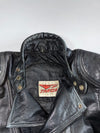 Targa CE Impact-Protected Heavy Leather Motorcycle Jacket (M)
