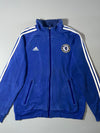 Adidas Chelsea Football Club 3-Stripe Full-Zip Track Jacket – Royal Blue (L)