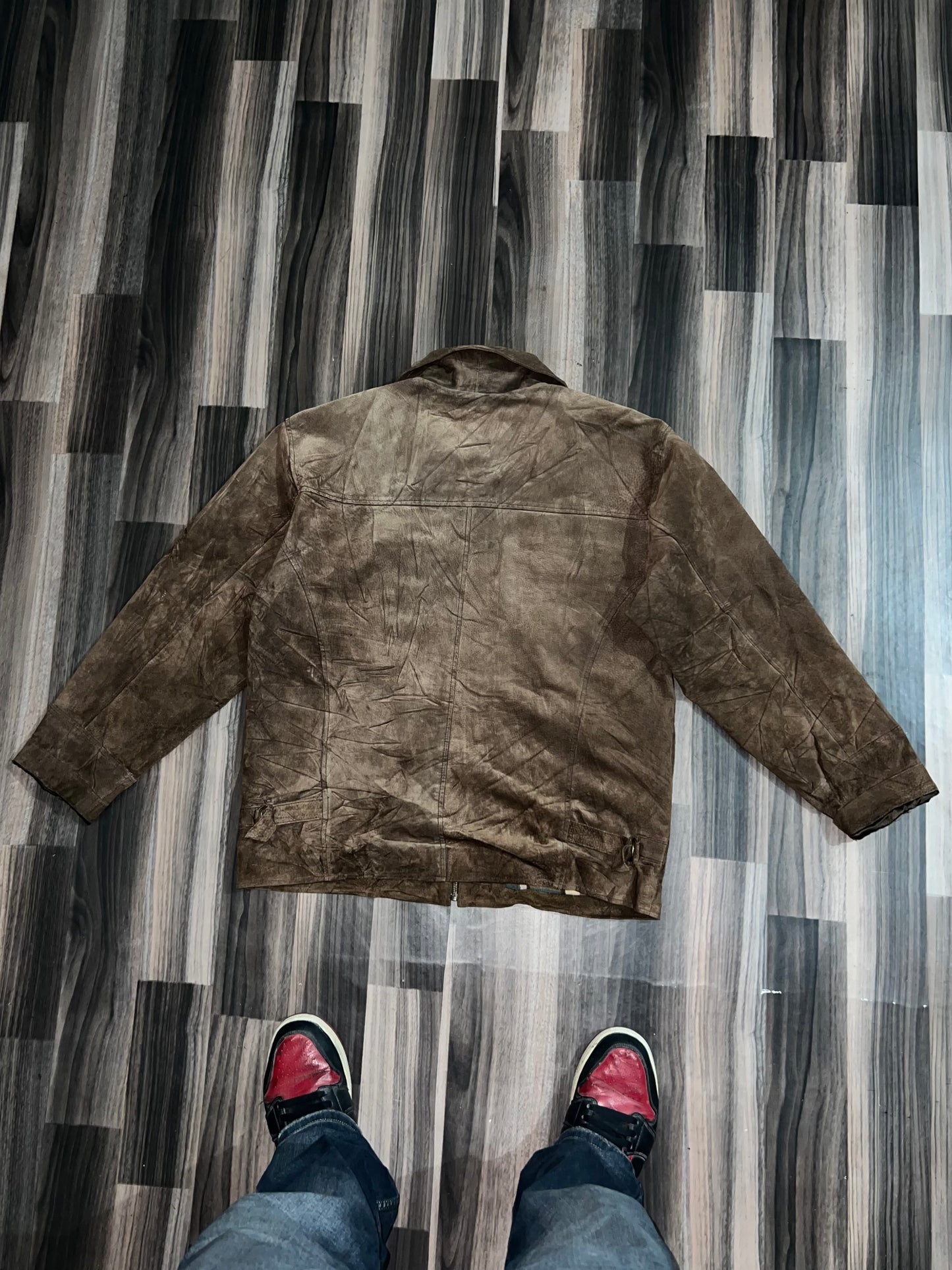Z*TOM TAILOR* Original Sued Leather Jacket (XL/2XL)
