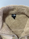 The North Face Beige Sherpa Fleece Jacket | (S)