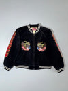 Lucky Stroke Bikers Varsity Jacket   EMBROIDERED (S/M)