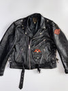 Sky Hawk x Harley-Davidson Custom Patches Pure Leather Jacket (L/XL)