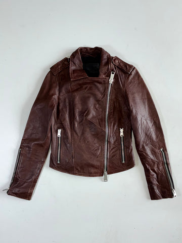 Super Premium Original Leather Jacket Women’s (XXS)