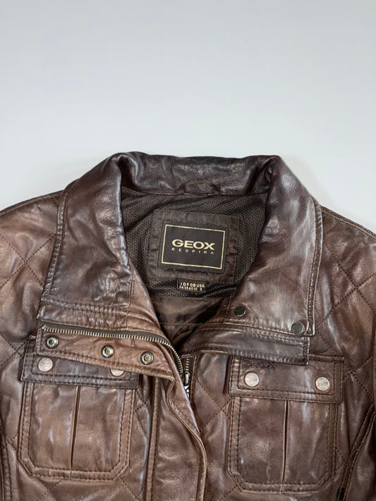 Geox Premium Original Pure Leather Jacket (M)