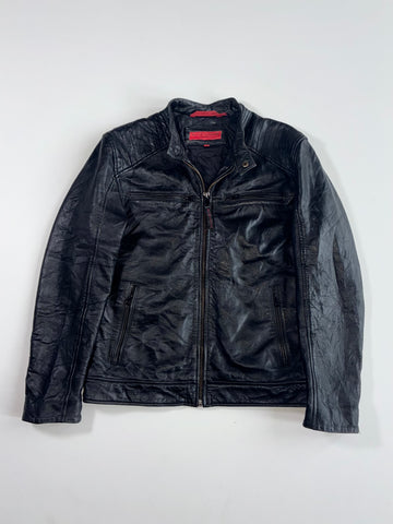 Justtanned Pure Leather Moto Jacket (M)