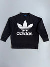 Adidas | Black Trefoil Crewneck | (XL)