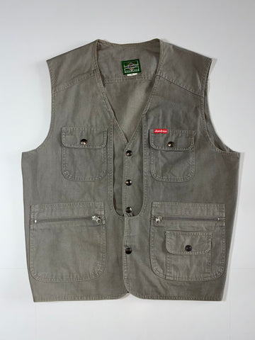 MarcBrown Outdoor Clothes Multi-Pocket Utility Vest Khaki  (M)