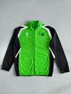Erima Green Track Jacket | Full Zip Training Sportswear (XL)