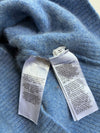 Tommy Hilfiger Blue Lambswool Quarter-Zip Sweater (XS/S)