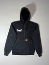 Carhartt Rain Defender Zip Hoodie – Black (S)
