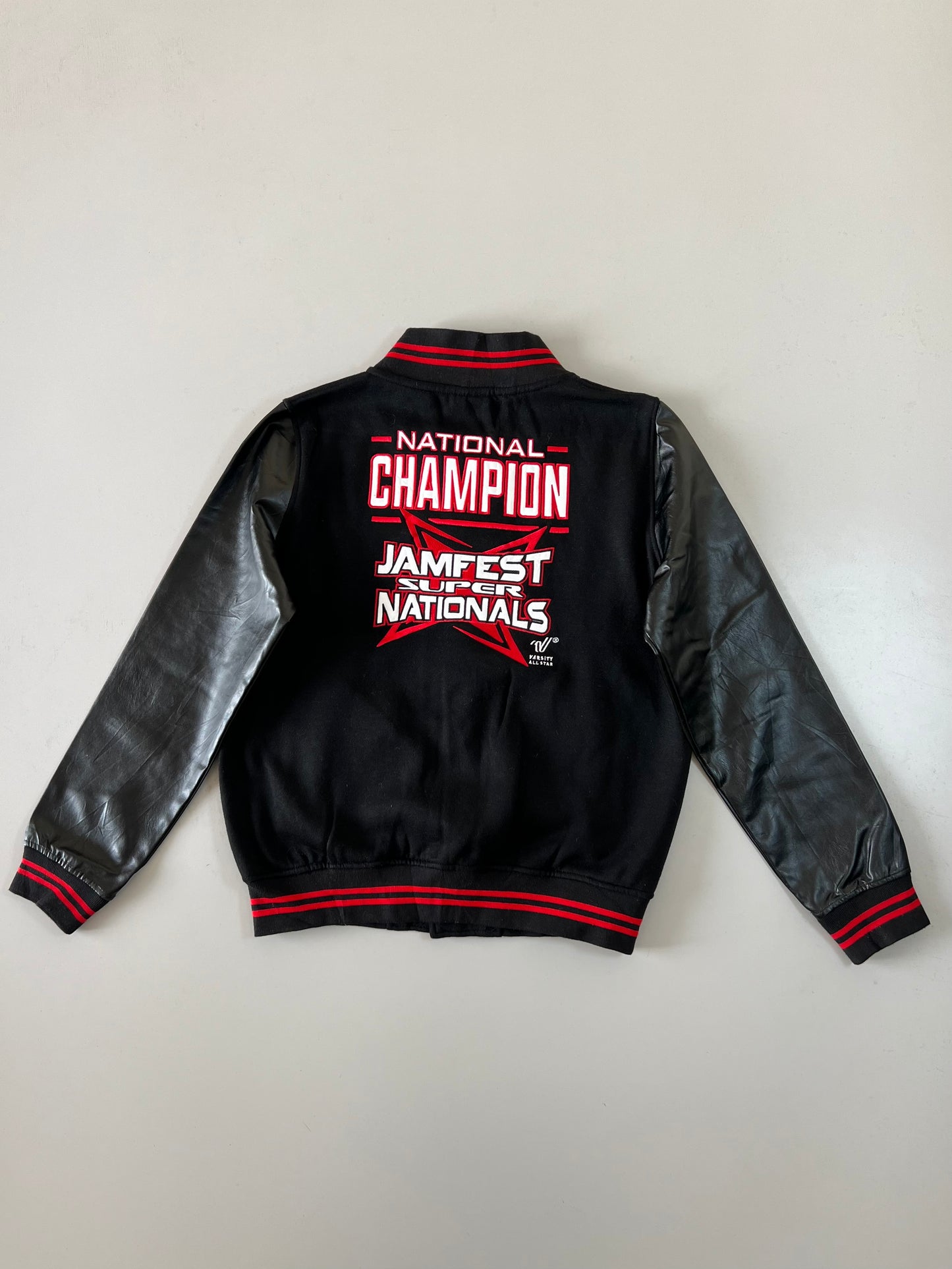 ZSuper Premium Varsity Jacket (Original Leather) (S)