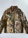 Realtree Xtra Camo Fleece-Lined Polyester Spandex Full-Zip Hunting Softshell Jacket (L)