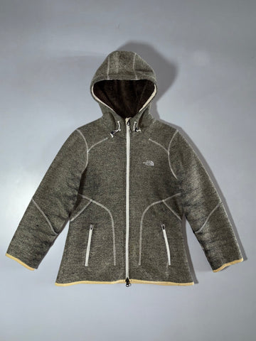 The North Face Sherpa-Lined Wool Fleece Jacket WOMENS (M)