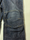 Richa Biker Panel Washed Blue Denim Jeans Knee Paded (W:36) (L:41)