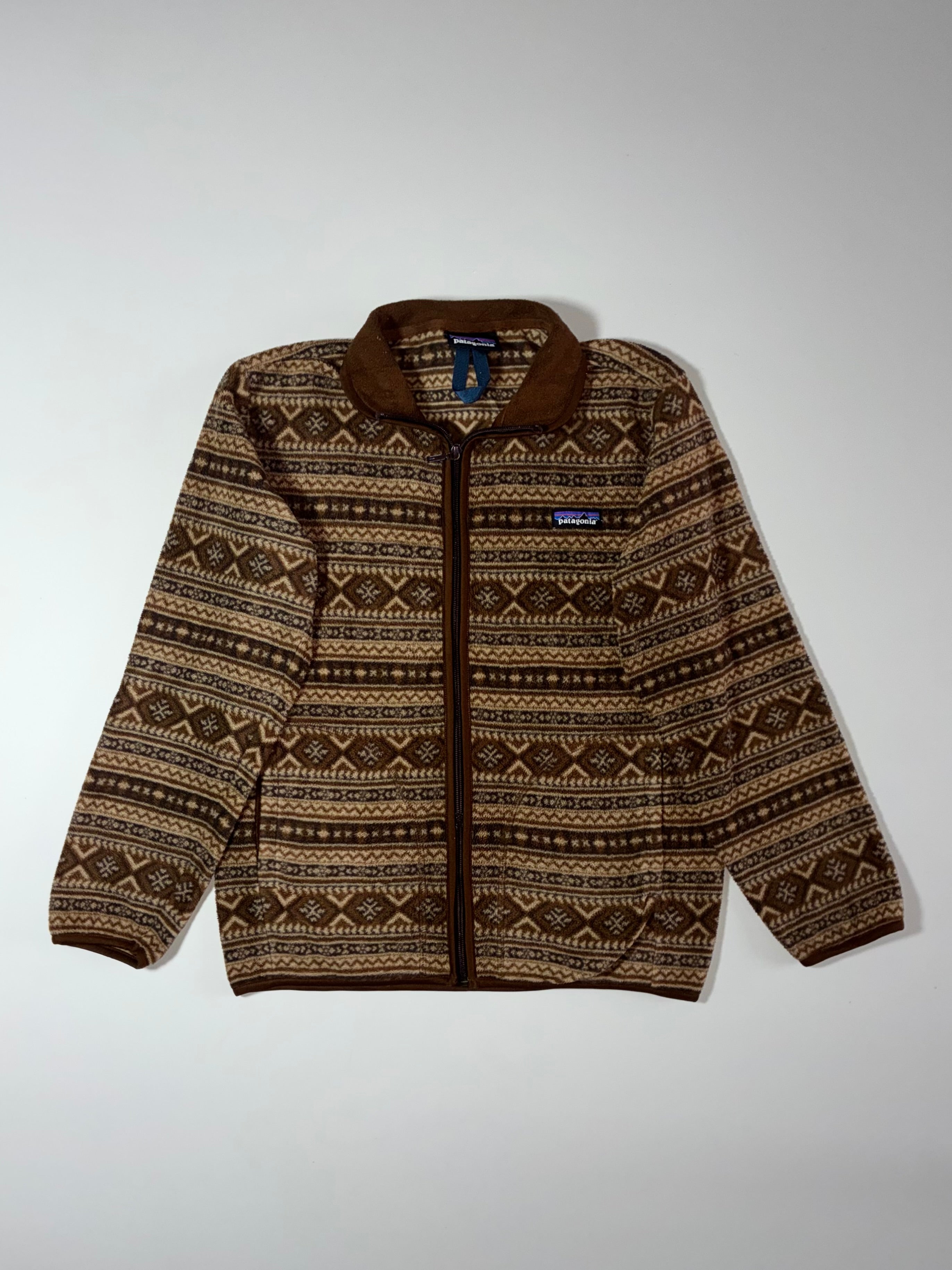Patagonia | Synchilla Snap-T Fair Isle Fleece Jacket Brown (S