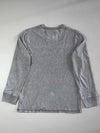 Abercrombie & Fitch Appliqué Logo Long Sleeve Tee (M)