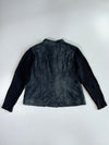 Alfani Premium Original Sued Leather Jacket Womens (M)