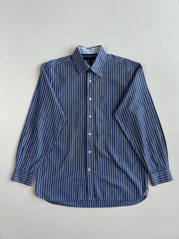 Tommy Hilfiger Pinstripe Chambray Button-Up Shirt (XL)