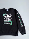 Adidas | Black Mint Chewing Gum Graphic Crewneck | (XL)