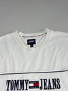 Tommy Jeans Embroidered Logo T-Shirt – White(3XL)