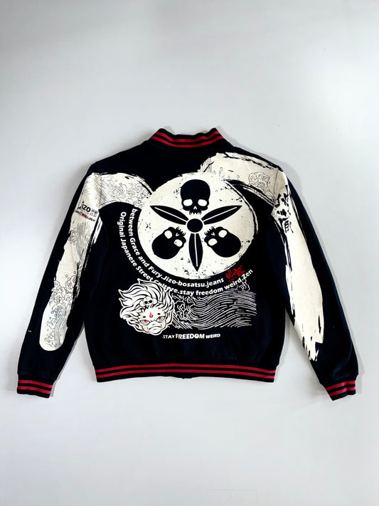 Jizo Bosatsu “Stay Freedom Weird” Limited TWN Edition Varsity Bomber (L)