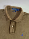 Polo Ralph Lauren Olive Green Custom Fit Polo T-Shirt (L)