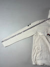 Vintage Fila White Fleece Zip-Up Jacket (M/L)