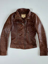 Bershka Premium Original Leather Jacket Women’s (XS)