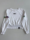 Puma International Cropped Raglan Sweatshirt – White Women’s (S)