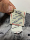 True Religion | Vintage Grey Washed Big-Stitch Jeans | (W:34) (L:44)