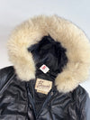 Berman’s The Leather Experts Hooded Leather Jacket Women’s (M)