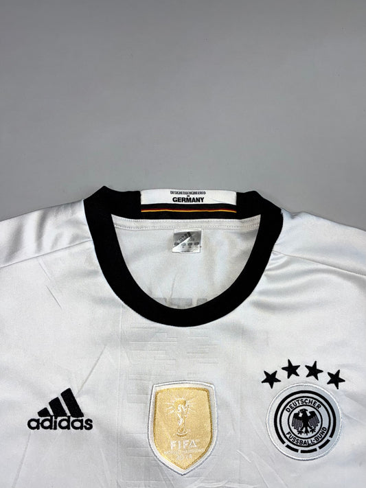 Adidas Germany #17 Boateng Euro 2016 Home Jersey(M)