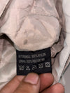 Furygan Racing Textile Jacket – Cream/Off-White with Black Logo Patches, (M)