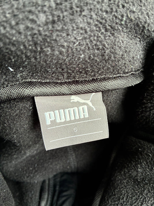Puma | Fleece Half-Zip Hoodie Black | (S)