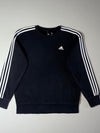 Adidas Essentials 3-Stripe Crewneck Sweatshirt – (L/XL)