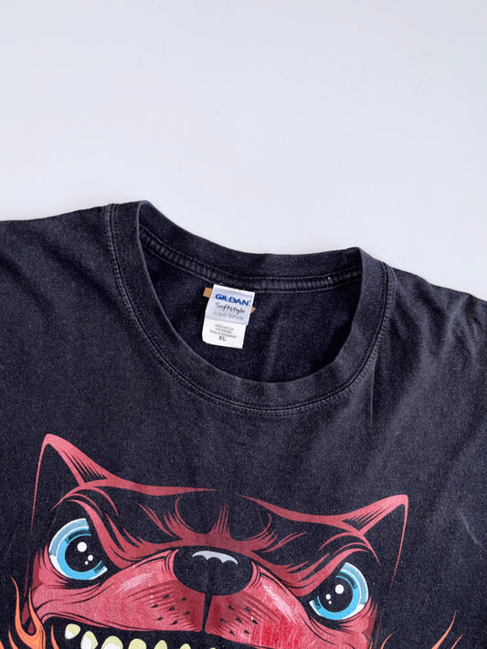 Vintage Graphic Printed Premium T-shirt (XL)