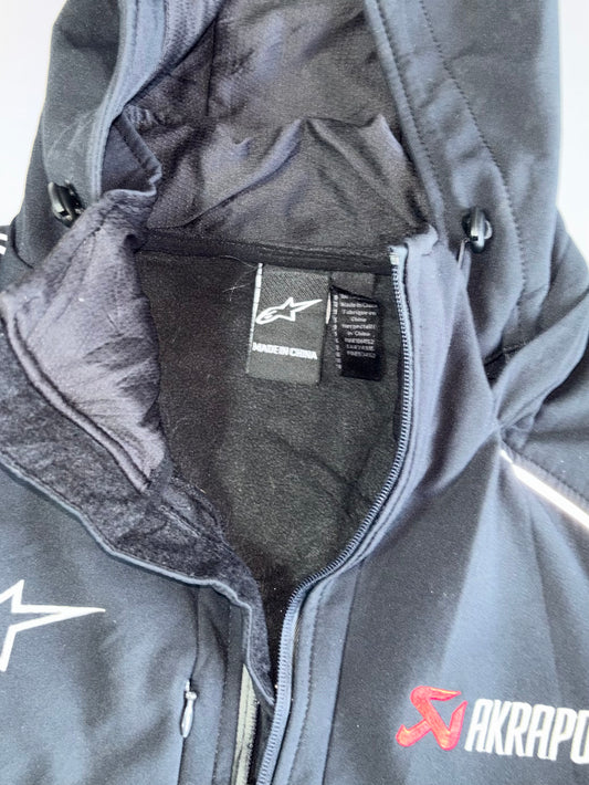 Alpine star X Akrapovic Motorsport Racing Team Hooded Jacket (M)