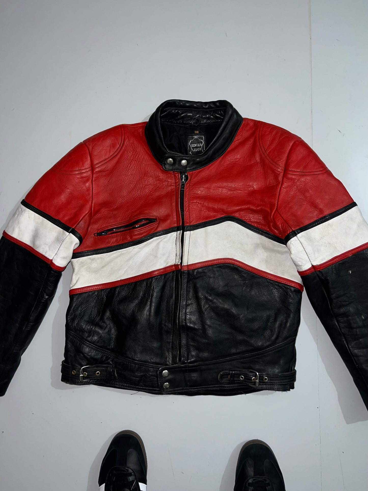 ZSuper Premium Original Leather Racing Jacket (M/L)